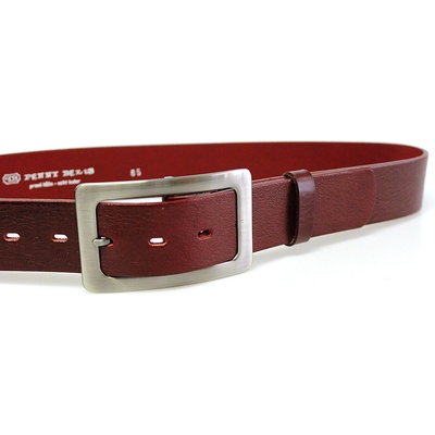 Penny Belts kožený opasek 4295 bordó