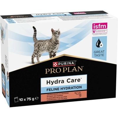 PURINA PRO PLAN Veterinary Diets, 2 balení za skvělou cenu hydratační doplněk HC Hydra Care s příchutí lososa 20 x 75 g