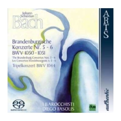 SA Johann Sebastian Bach: Brandenburgische Konzerte #5-6 BWV 1050-1051, Triplekonzert BWV 1044 CD – Hledejceny.cz
