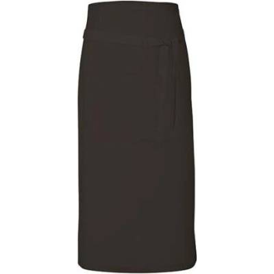 Link Kitchen Wear Gastro zástěra X985 Black 90x80cm