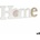 Gift Decor Рамка за снимки Home Бял Кафяв Дървен MDF (40 x 13, 5 x 1, 7 cm) (6 броя)