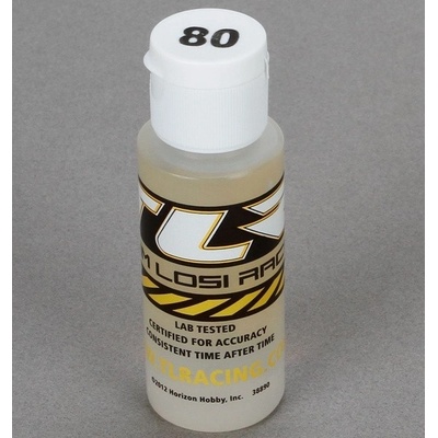Team Losi Racing silikonový olej do tlumičů 1000 cSt 80Wt 56 ml