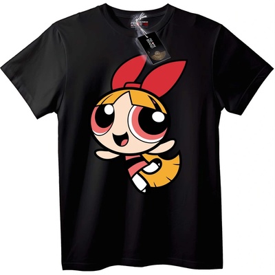 NOONEBRAND Тениска Blossom от Powerpuff Girls - 6XL, Black