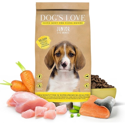 Dog's Love Junior kura 2 kg
