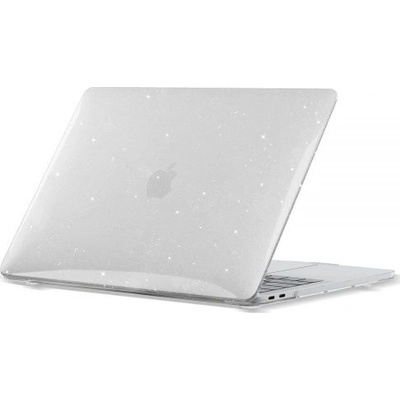 Tech-Protect Калъф TECH-PROTECT SmartShell за Apple Macbook Air 13, 2018 / 2020, Glitter Clear (THP745GLTCL) (THP745GLTCL)