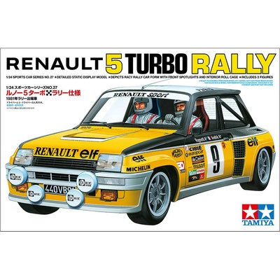 Tamiya Renault 5 Turbo 1975 Rally 1:24