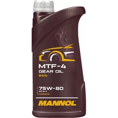 MANNOL Трансмисионно масло MANNOL MTF-4 Gear Oil 75W-80 GL-4 1L (4036021102429)
