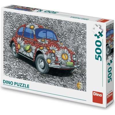 Dino VW Brouk malovaný 500 dílků