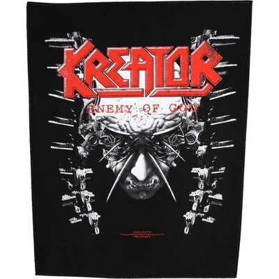 nášivka velká Kreator - Enemy Of God - RAZAMATAZ - BP0683