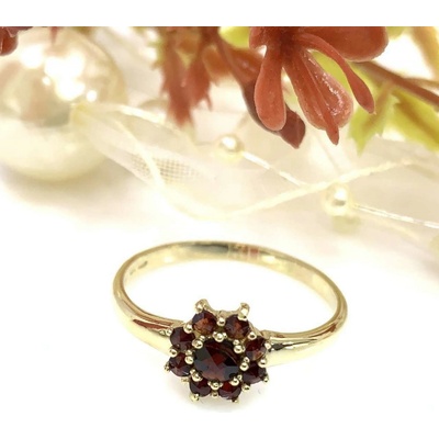 Diante Zlatý prsten s granátem 31510072