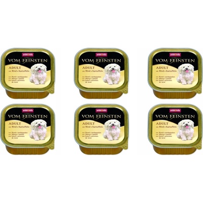 Animonda Paštika Vom Feinstein Adult Hovězí s bramborami 6 x 150 g