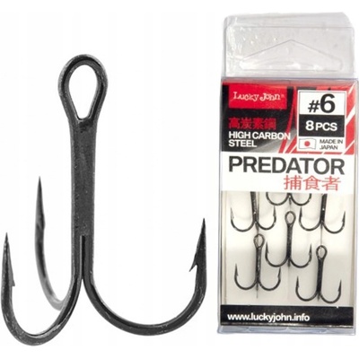 LUCKY JOHN Trojháčky PREDATOR 236 vel.1 6 ks