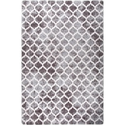 vidaXL Килим, миещ се, 80x150 см, пъстър, противоплъзгащ (337976)
