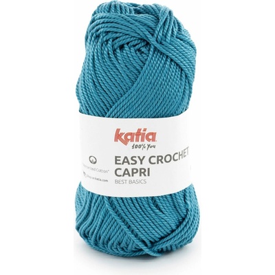 EASY CROCHET CAPRI Katia Farby EASY CROCHET CAPRI: 123 tyrkysová