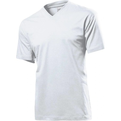 Stedman tričko Classic V-Neck Men biele