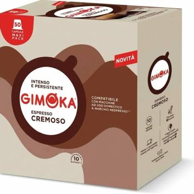 Gimoka Espresso Cremoso 50 kapsúl do kávovaru Nespresso