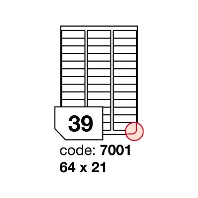 Rayfilm R0100.7001A samolepící 64x21mm bílé 100 listů – Zbozi.Blesk.cz