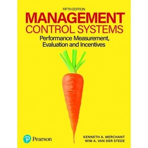 Management Control Systems (ISBN: 9781292444130)