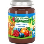 Bebelan Плодово пюре Bebelan Puree - Горски плодове, 190 g (7387) - baby