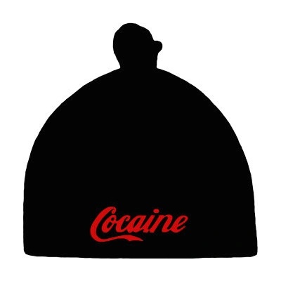 Dětská čepice s uzlem Cocaine