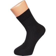 Bambox 100% bambusové zdravotné ponožky černá
