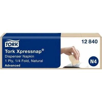 TORK Ubrousky do zásobníku 1V 21,3x33cm N4 systém Advanced Xpressnap přírodní 1125ks