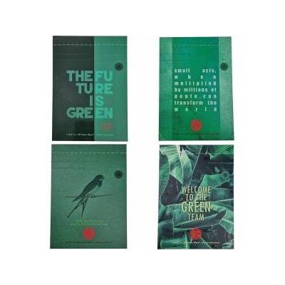 Notebook A5/100K grille Flexi Think Green (10pcs)