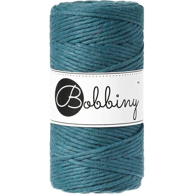 Bobbiny Macrame Cord 3 mm 100 m Peacock Blue юта (MS-E021)