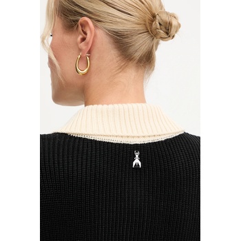 Patrizia Pepe Пуловер с вълна Patrizia Pepe в черно 2K0353 K298 (2K0353.K298)