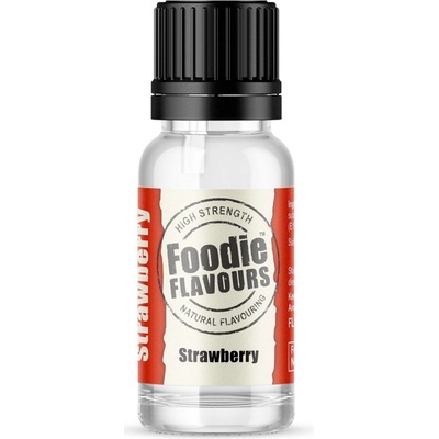 Foodie Flavours Prírodná koncentrovaná vôňa 15 ml jahoda