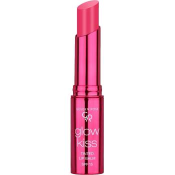 Golden Rose Балсам за устни Glow Kiss, SPF15, N03 Berry Pink, 3 g