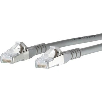 METZ CONNECT Кабел за мрежова връзка, Metz Connect, RJ45, CAT 6A S/FTP, 3m, сив (1308453033-E)