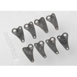 Traxxas Rocker arm set, long travel/ plastic bushings (8), TRX7156 (TRX7156)