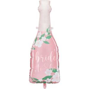 Party Deco Фолиев Балон Бутилка с Надпис "Bride to Be (FB137)