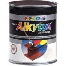 Rust Oleum Alkyton lesklá farba na hrdzu 2v1 1L 9005 čierna matná