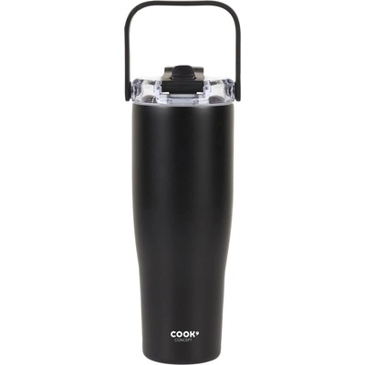 CMP KA0675 Termohrnek s rukojetí na přenášení 900 ml černý