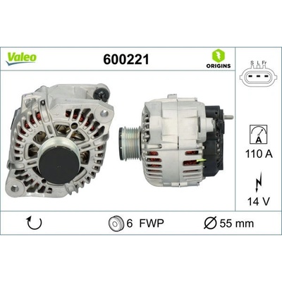 generátor VALEO 600221