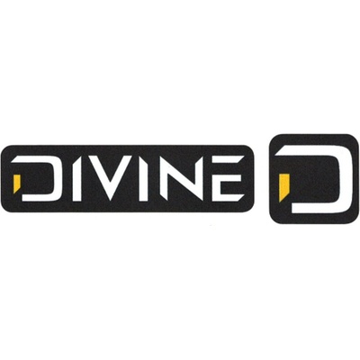 Samolepka DIVINE logo malá černá