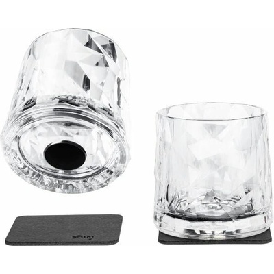 Magnetické poháre na whisky Silwy 2 x 250 ml