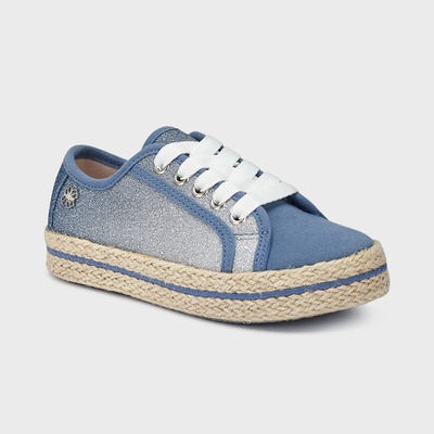 Mayoral espadrilky se šněrováním modré