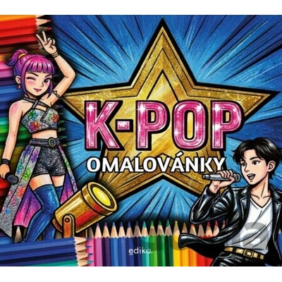 K-pop omalovánky Andrea Brázdová