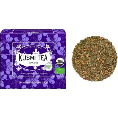 Kusmi Tea Porciovaný bylinný čaj Be Cool Bio 20 vrecúšok