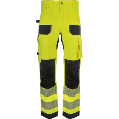 Bennon nohavice BNN EREBOS Trousers class 2 HI VIS do pasu čierna žltá