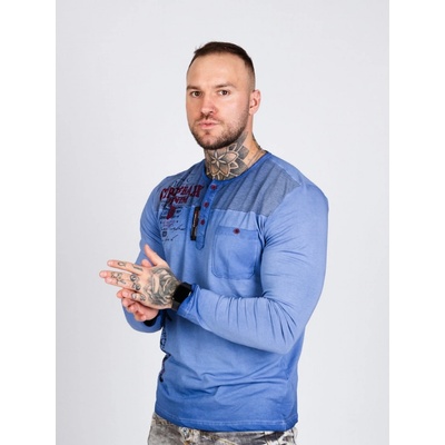 Cipo & Baxx pánske tričko CL527 blue