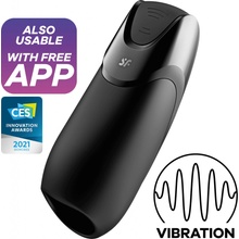 Satisfyer Men Vibration+ Connect App Black