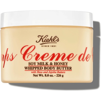 KIEHL`S KIEHL'S Creme De Corps Soy Milk & Honey Whipped Body Butter Крем за тяло унисекс 225ml