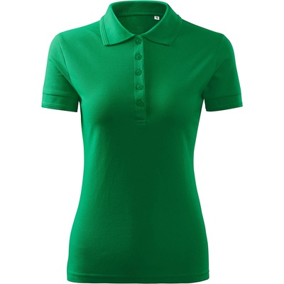 MALFINI Malfini pique polo free f10 / Дамска поло риза - средно зелена m (f101614)