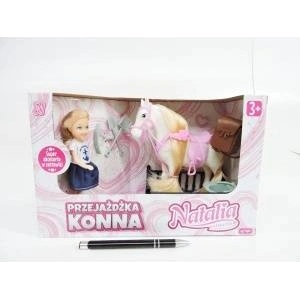 Artyk Doll set 13cm with horse