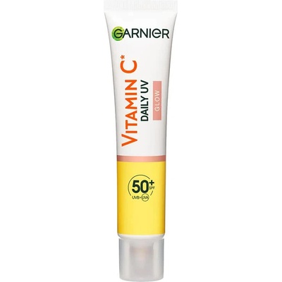 Garnier SkinActive Vitamin C Sheer Glow UV Fluid for Dull Skin sunscreen 40ml - Clear (White)