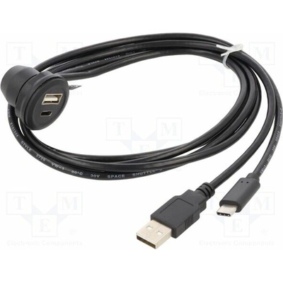 Delock 88103 USB 2.0 1m černý
